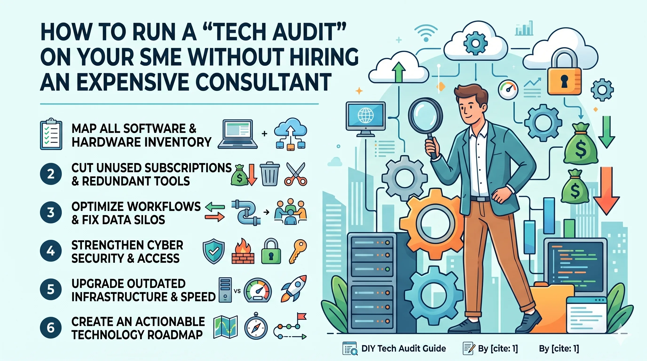How to Run a "Tech Audit" on Your SME Without Hiring an Expensive Consultant