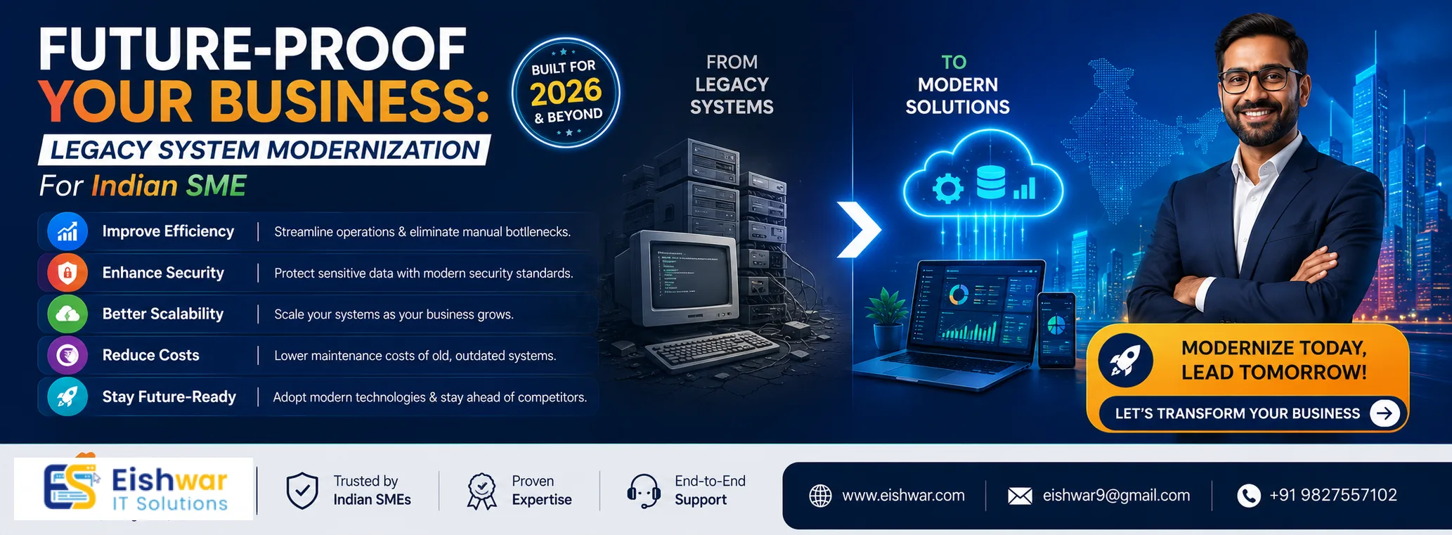 Future-Proof Your Business: Legacy System Modernization for Indian SME
