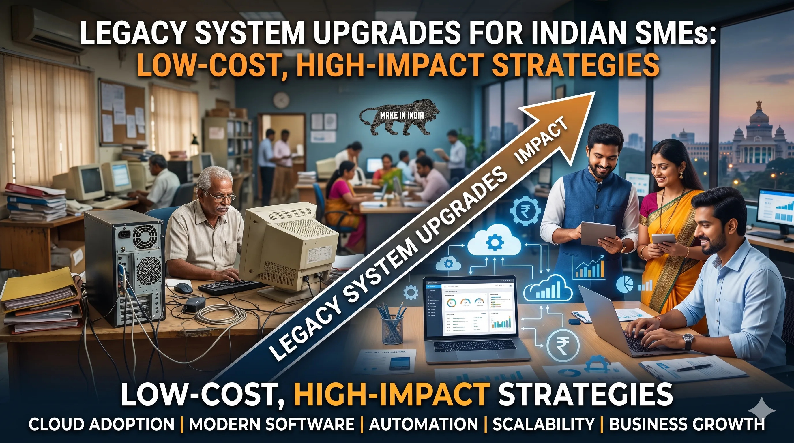Legacy System Upgrades for Indian SMEs: Low-Cost, High-Impact Strategi